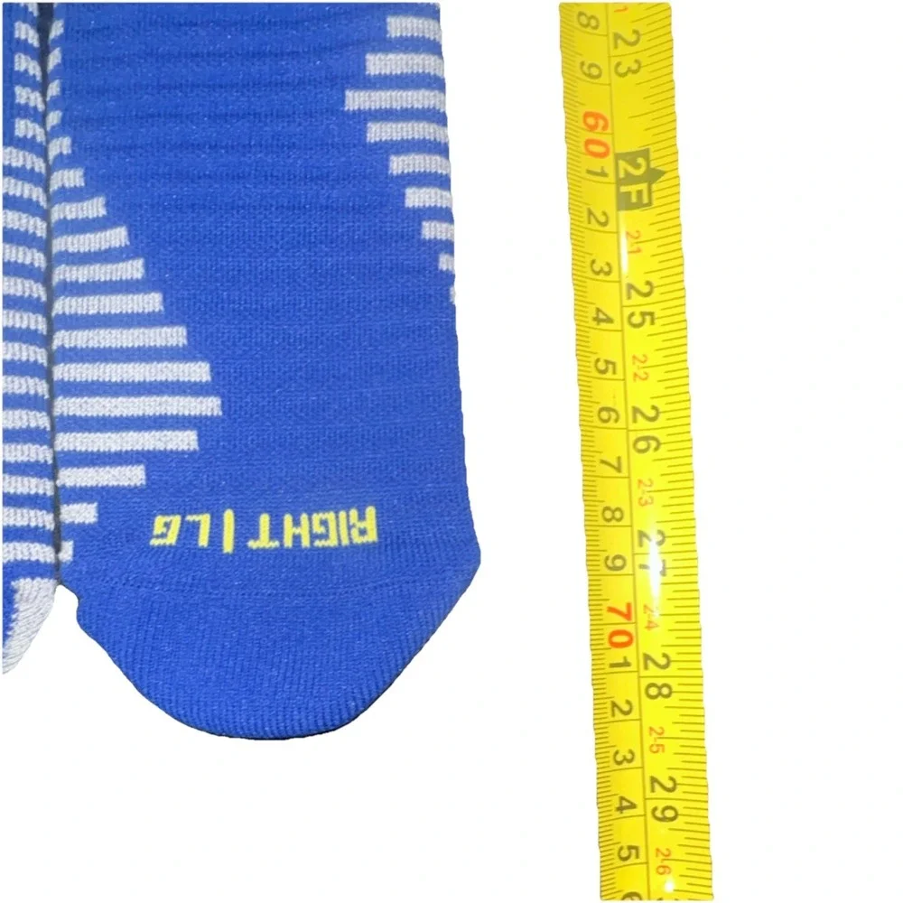 2N17/ Nike Barcelona Soccer Socks Blue Yellow White Size L/G